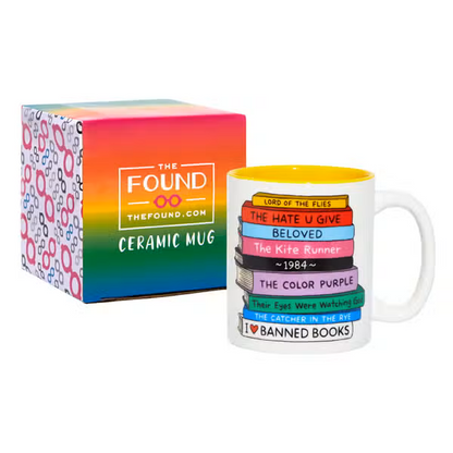 The Found: I Heart Banned Books Coffee Mug