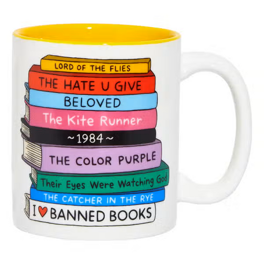 The Found: I Heart Banned Books Coffee Mug