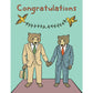 The Found: Bears Gay Wedding Card