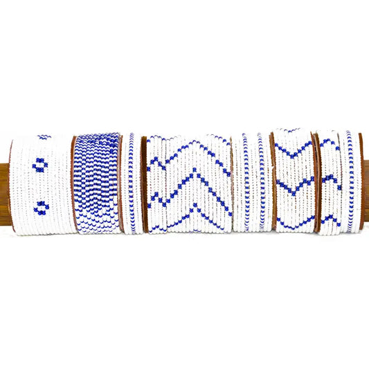 Swahili Coast: Dark Blue Cuff