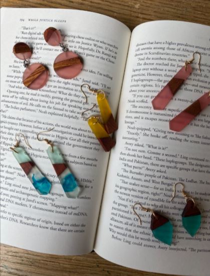 Wooden Element: Earrings