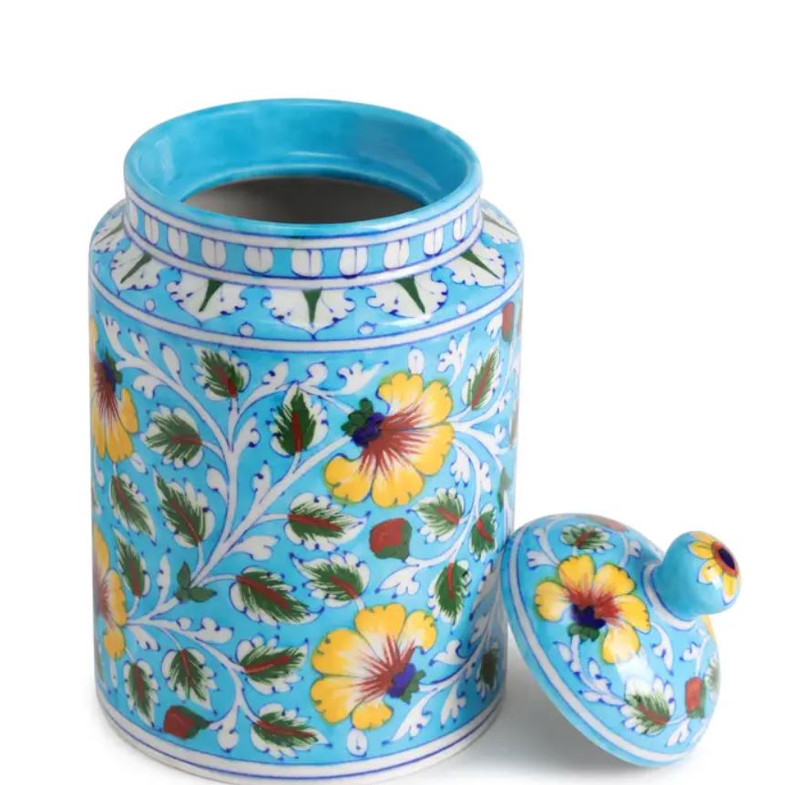 Guari Kholi: Dhanau Decorative Kitchen Canister