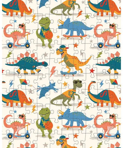 JIGGY: JIGGY Junior 100pc: Cool Dinosaurs By Lisa Perry