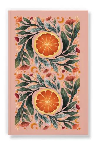 Denik: Grapefruit Spring Classic Layflat Journal Notebook