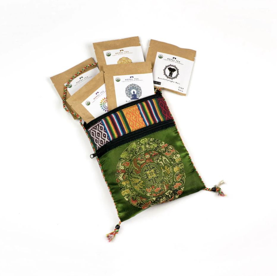 Nepal Tea Collective: Nepal Tea Sampler Collection (Green Mandala Bag)