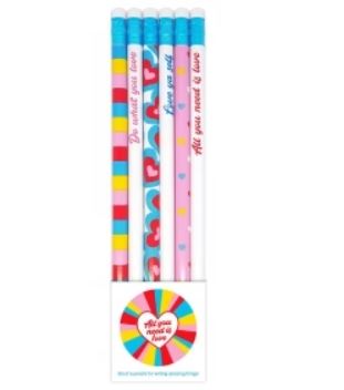 Snifty: All You Need is Love Pencil Set