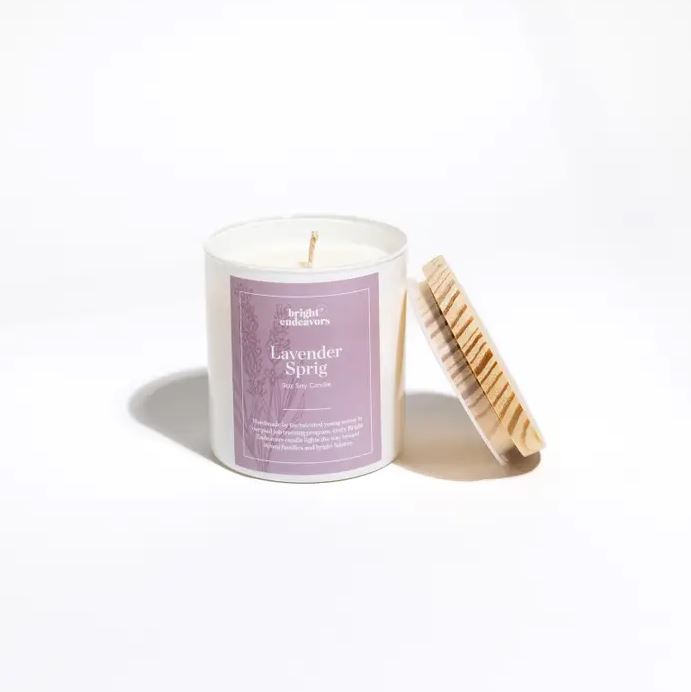 Bright Endeavors Candle: Lavender Sprig