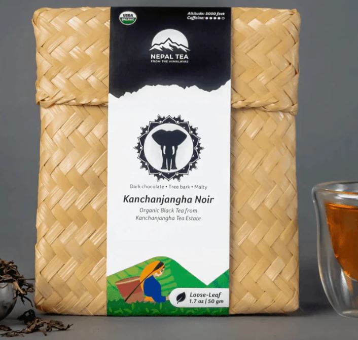 Nepal Tea Collective: Kanchanjangha Noir - Premium Black (Bamboo Pouch)