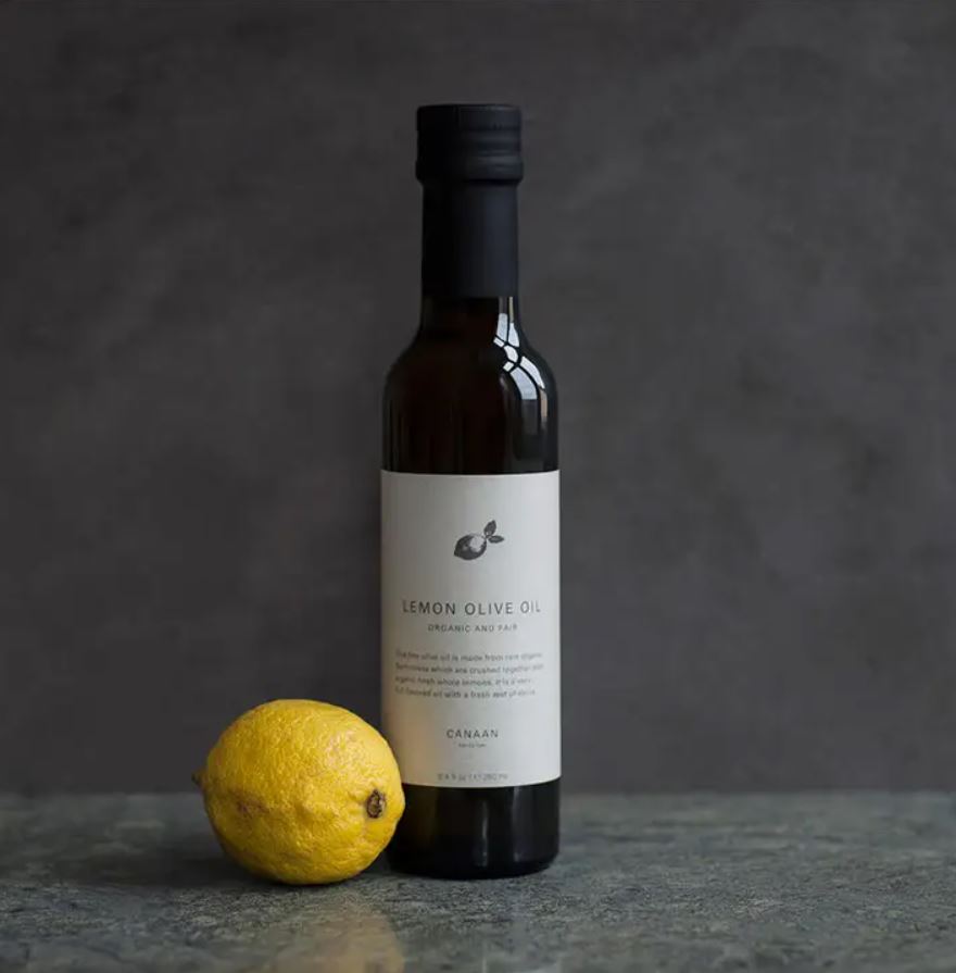 Canaan: Lemon Organic Olive Oil (250 ml)