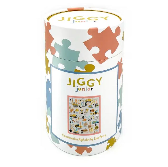 JIGGY: JIGGY Junior 100pc: Construction Alphabet By Lisa Perry