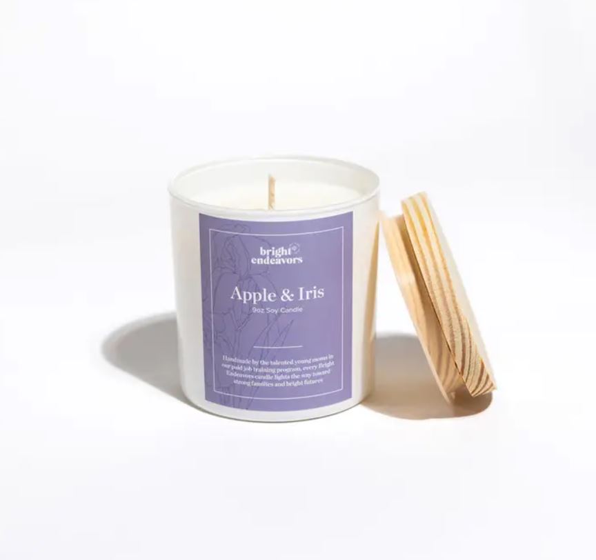 Bright Endeavors Candle: Apple & Iris