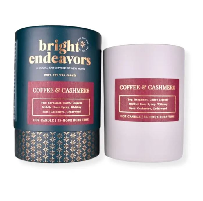 Bright Endeavors Candle: Coffee & Cashmere (11 oz.)