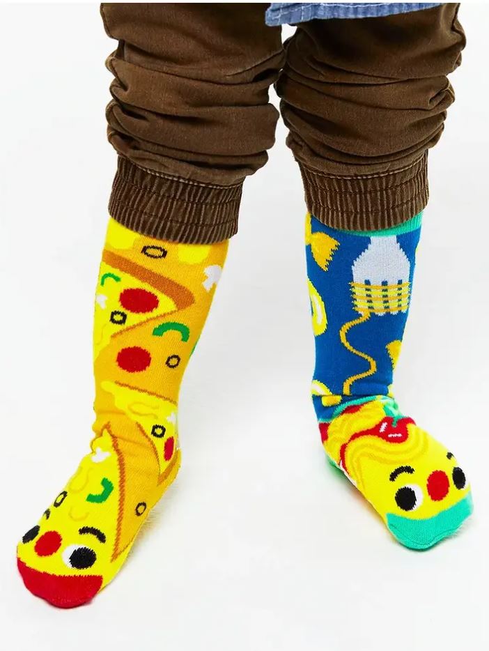 Pals Socks: Pizza & Pasta  (1-3 YRS)