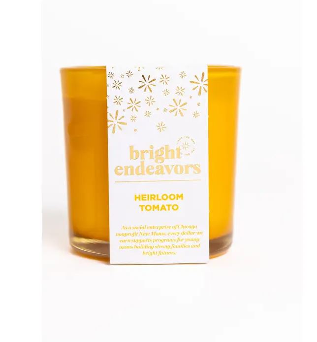 Bright Endeavors Candle: Heirloom Tomato Soy Candle