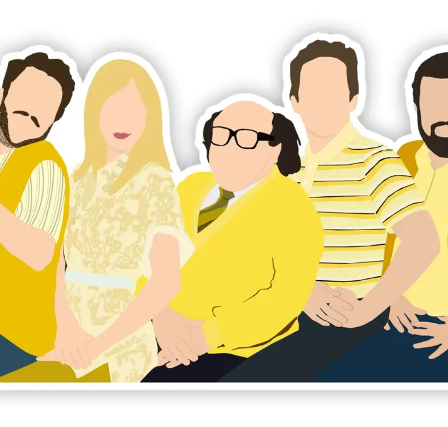 Shop Trimmings: It's Always Sunny in Philadelphia Cast Sticker