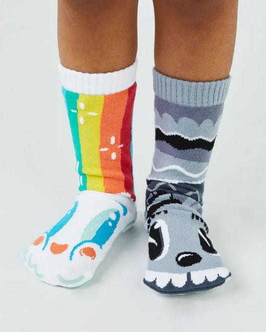 Pals Socks: Rainbowface & Mr. Gray