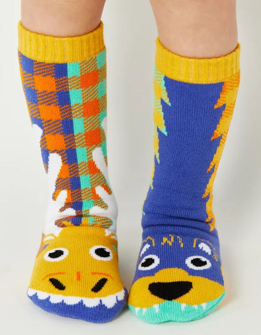 Pals Socks: Moose & Bear