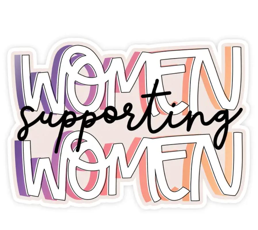 Shop Trimmings: Women Supporting Women Sticker