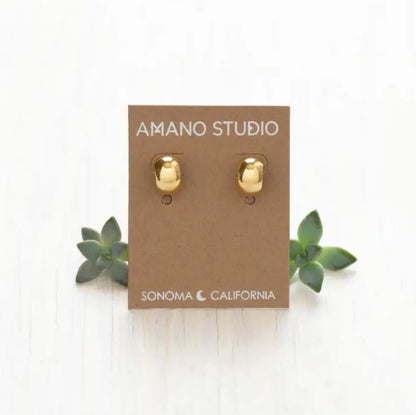 Amano Studio: Demure Huggie Hoops