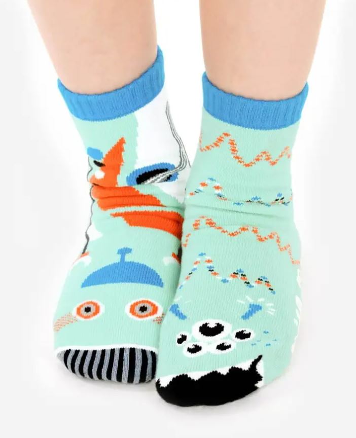 Pals Socks: Robot & Alien (1-3 YRS)