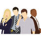 Shop Trimmings: Psych Cast Sticker