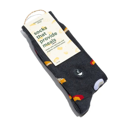 Conscious Step: Socks that Provide Meals