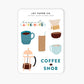 Joy Paper Co: Coffee Snob Sticker Sheet