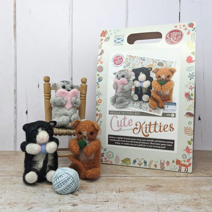 The Crafty Kit Company: Needle Felting Craft Kits