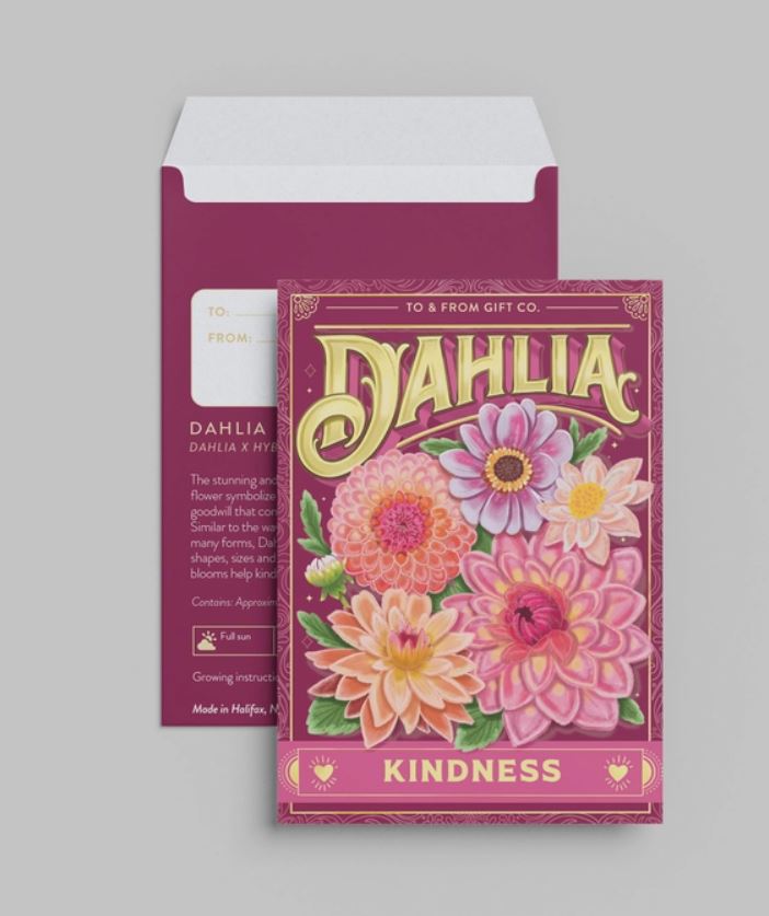 To & From Gift Co.: Floriography Seed Packets