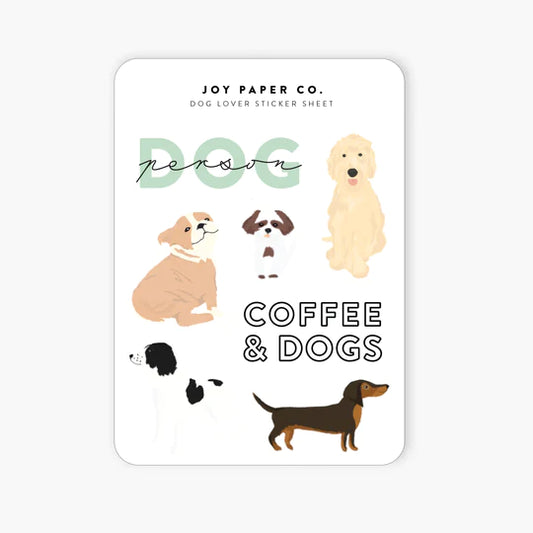 Joy Paper Co: Dog Person Sticker Sheet