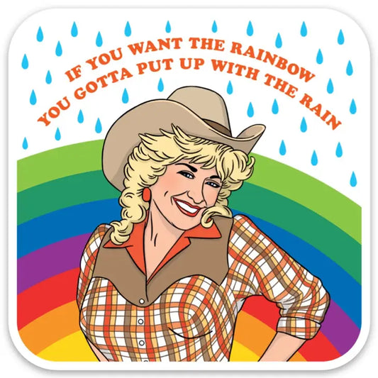 The Found: Dolly Rainbow Sticker