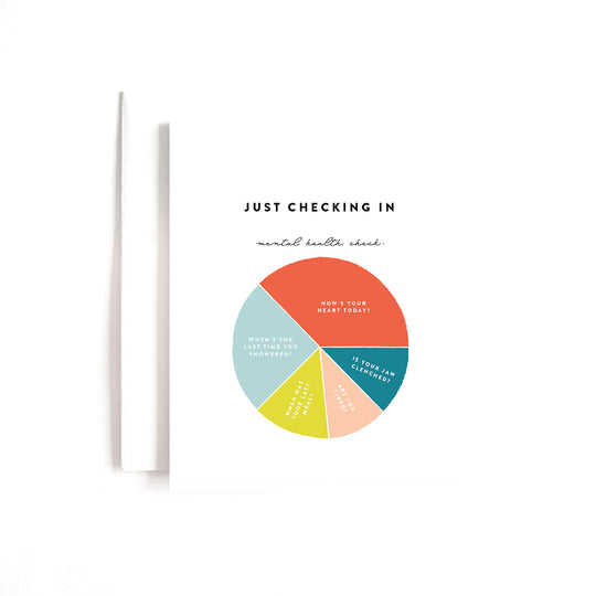 Joy Paper Co: Mental Health Check In Card