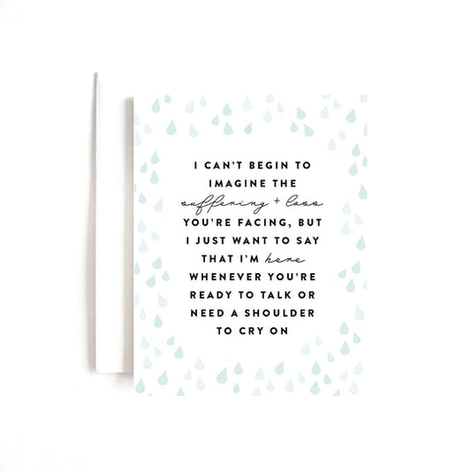 Joy Paper Co: Suffering & Loss Sympathy Card