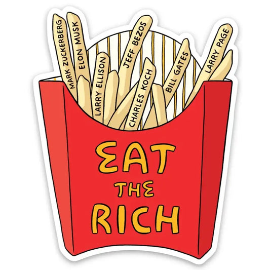 The Found: Eat the Rich Sticker