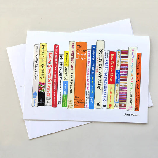 Ideal Bookshelf Greeting Cards 8 Pack: Writing