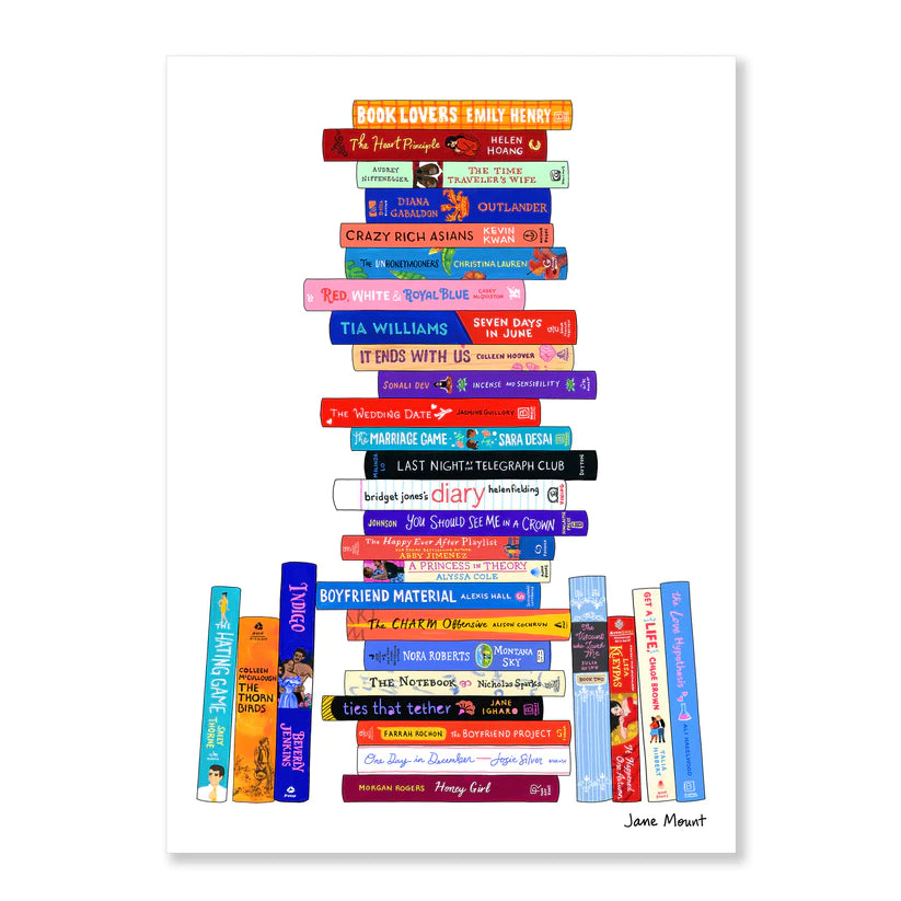 Ideal Bookshelf Greeting Card Single: New Romance