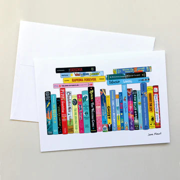 Ideal Bookshelf Greeting Card Single: Middle Grade