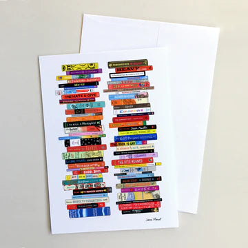 Ideal Bookshelf Greeting Card Single: Banned Books