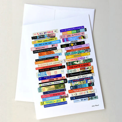 Ideal Bookshelf Greeting Card Single: YA