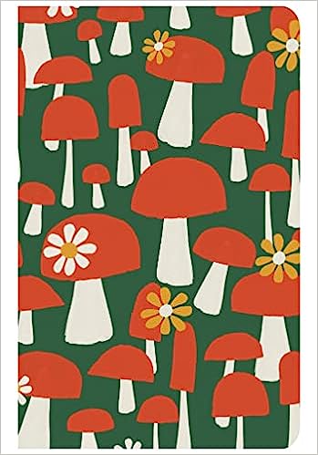 Denik: Groovy Mushrooms Classic Layflat Notebook