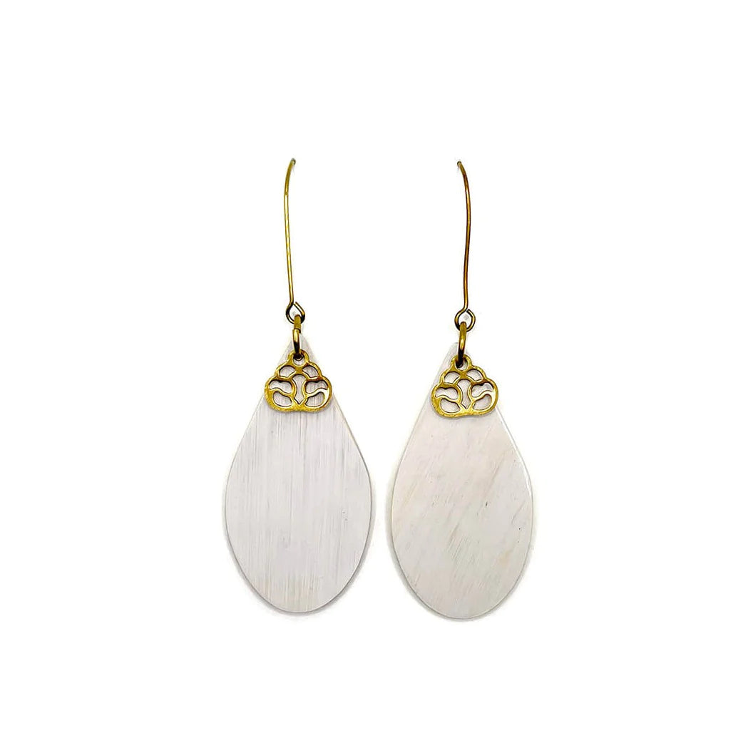 Purpose Jewelry: Ankole Droplet Earrings