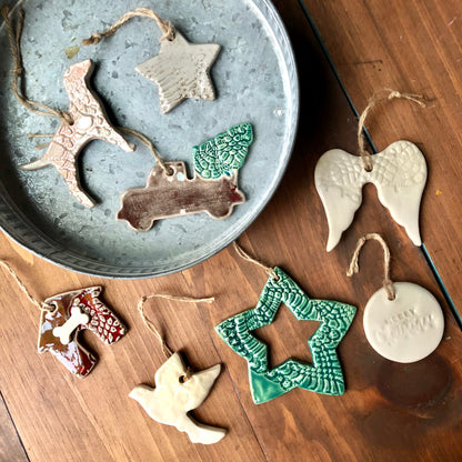 Prodigal Pottery: Stocking Ornament