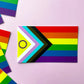 Flags for Good: Intersex Progress Pride Sticker