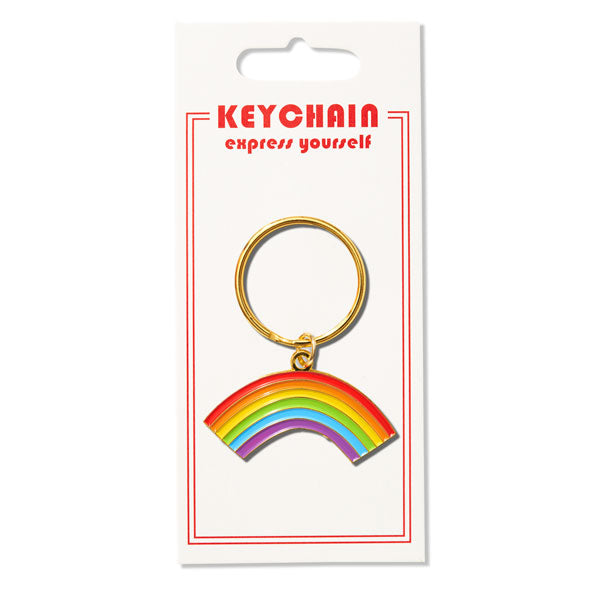 The Found: Rainbow Keychain