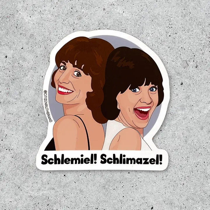 Citizen Ruth: Laverne and Shirley Vinyl Sticker