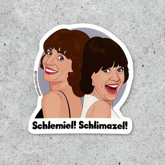 Citizen Ruth: Laverne and Shirley Vinyl Sticker