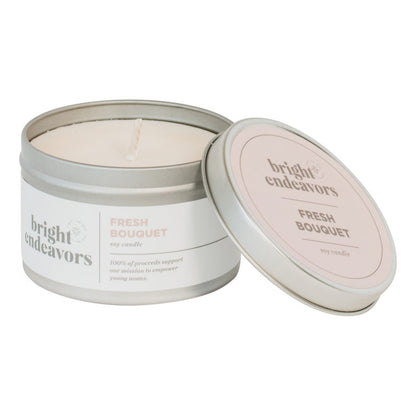 Bright Endeavors Candle: Fresh Bouquet