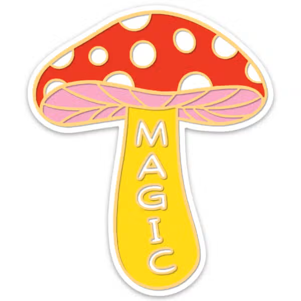 The Found: Magic Mushroom Magnet