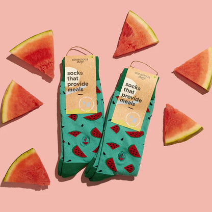 Conscious Step: Socks that Provide Meals