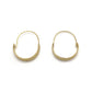 Purpose Jewelry: Magnolia Hoops (Gold)